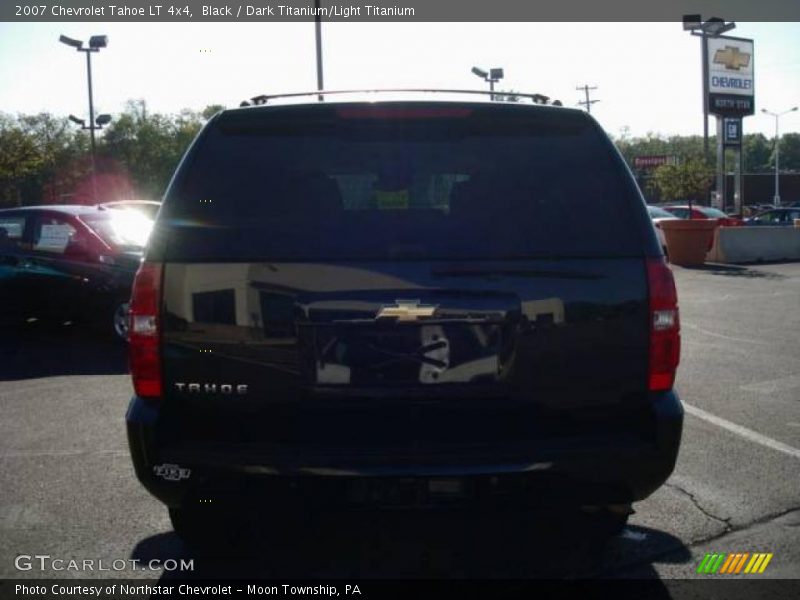 Black / Dark Titanium/Light Titanium 2007 Chevrolet Tahoe LT 4x4