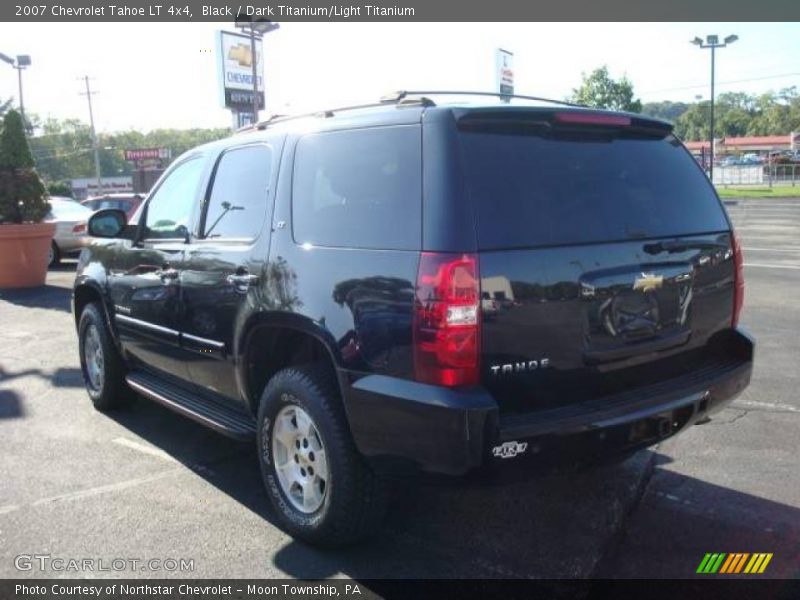 Black / Dark Titanium/Light Titanium 2007 Chevrolet Tahoe LT 4x4