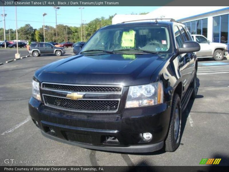 Black / Dark Titanium/Light Titanium 2007 Chevrolet Tahoe LT 4x4