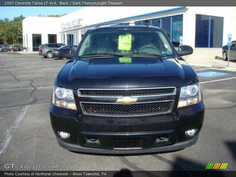 Black / Dark Titanium/Light Titanium 2007 Chevrolet Tahoe LT 4x4