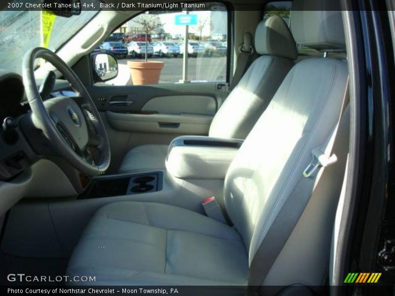 Black / Dark Titanium/Light Titanium 2007 Chevrolet Tahoe LT 4x4