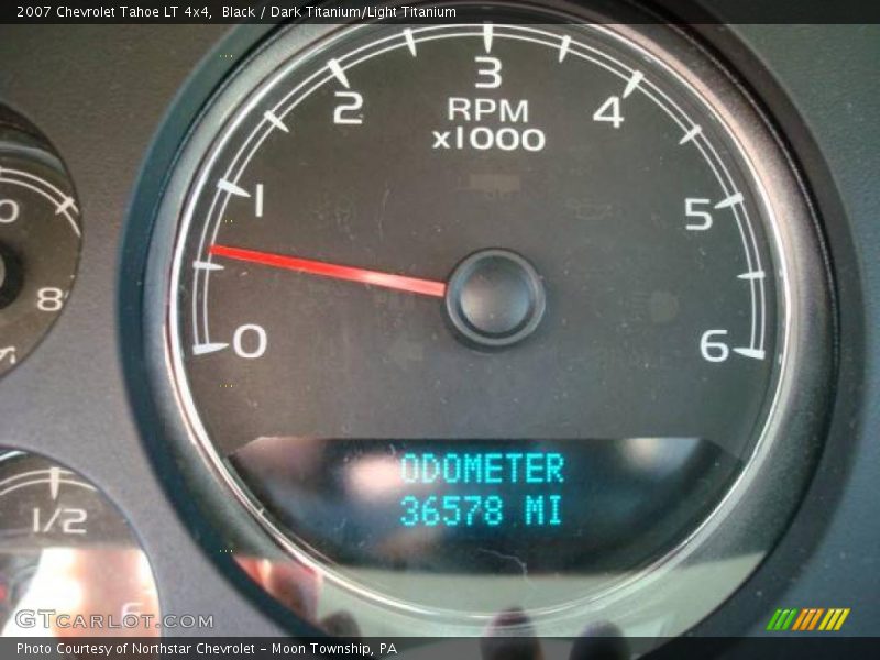 Black / Dark Titanium/Light Titanium 2007 Chevrolet Tahoe LT 4x4