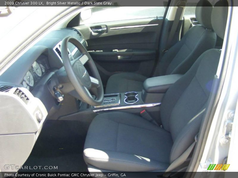 Bright Silver Metallic / Dark Slate Gray 2009 Chrysler 300 LX