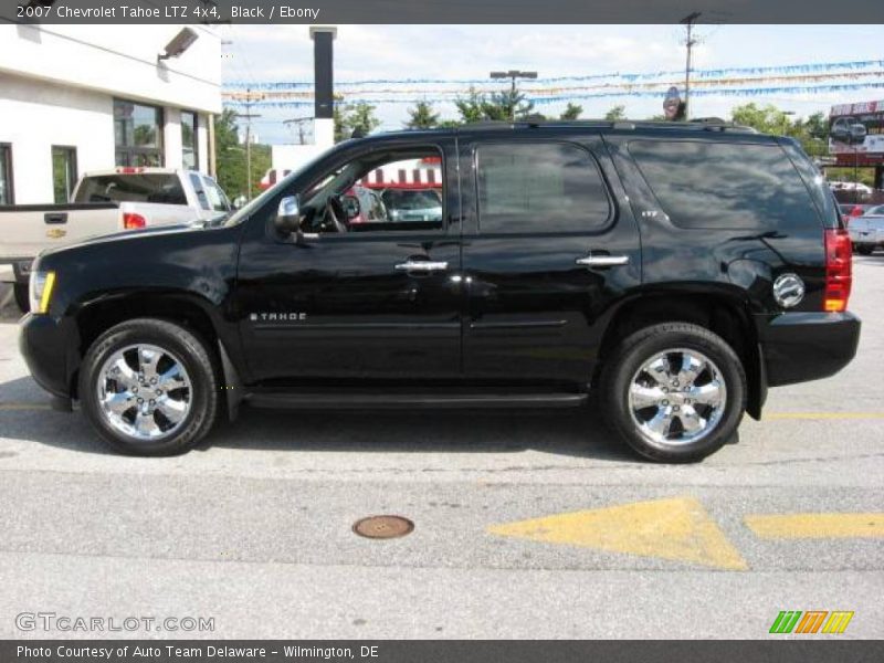 Black / Ebony 2007 Chevrolet Tahoe LTZ 4x4