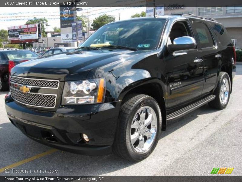 Black / Ebony 2007 Chevrolet Tahoe LTZ 4x4