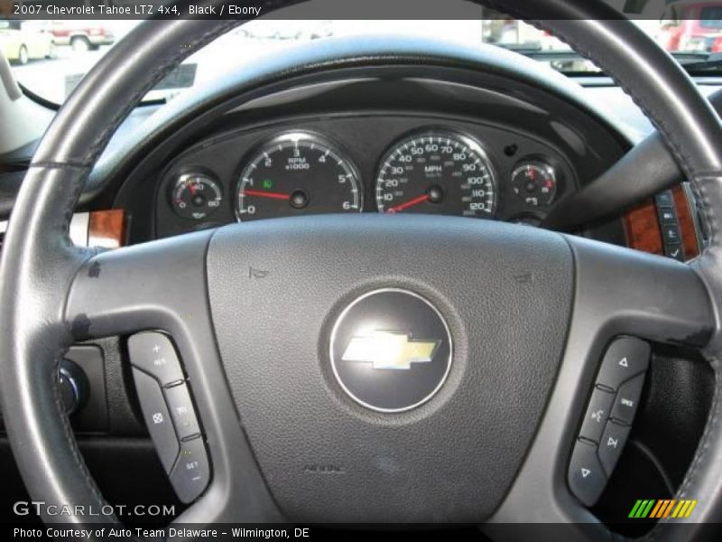 Black / Ebony 2007 Chevrolet Tahoe LTZ 4x4