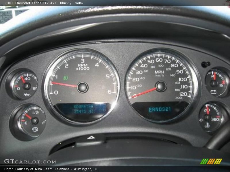 Black / Ebony 2007 Chevrolet Tahoe LTZ 4x4