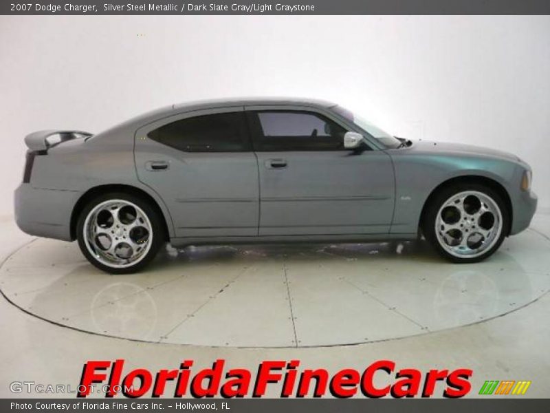 Silver Steel Metallic / Dark Slate Gray/Light Graystone 2007 Dodge Charger