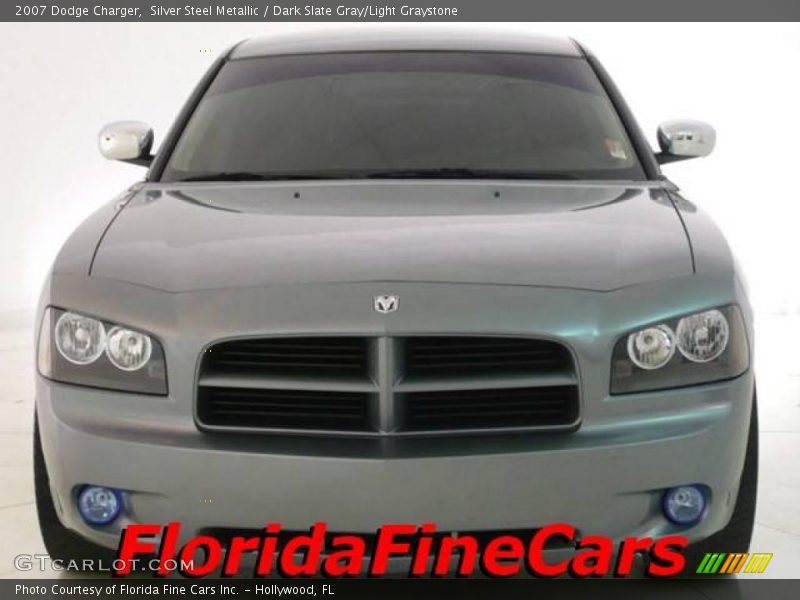 Silver Steel Metallic / Dark Slate Gray/Light Graystone 2007 Dodge Charger