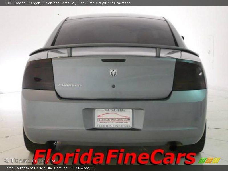 Silver Steel Metallic / Dark Slate Gray/Light Graystone 2007 Dodge Charger