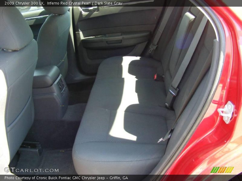 Inferno Red Crystal Pearl / Dark Slate Gray 2009 Chrysler 300 LX