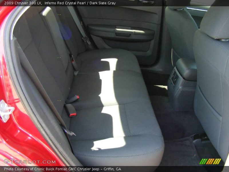 Inferno Red Crystal Pearl / Dark Slate Gray 2009 Chrysler 300 LX