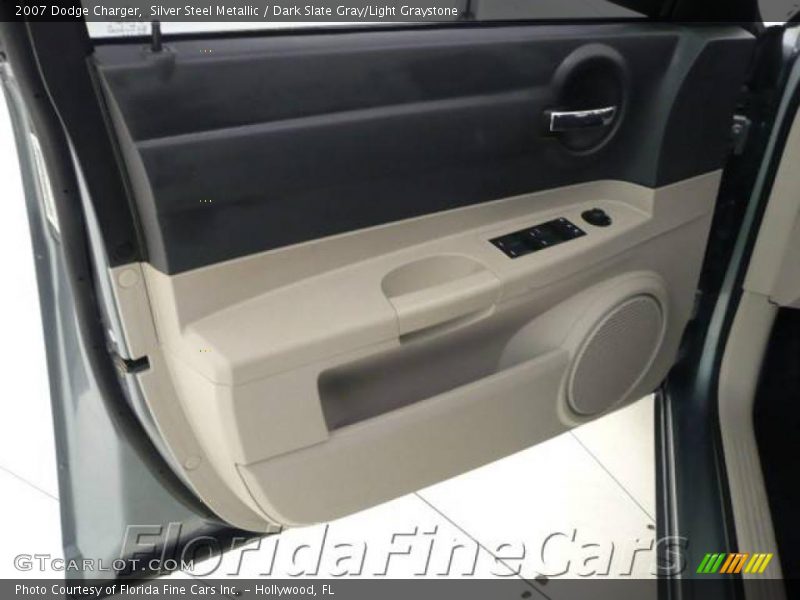 Silver Steel Metallic / Dark Slate Gray/Light Graystone 2007 Dodge Charger