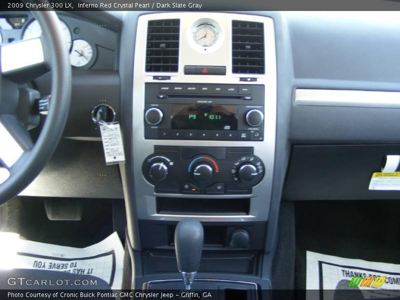 Inferno Red Crystal Pearl / Dark Slate Gray 2009 Chrysler 300 LX