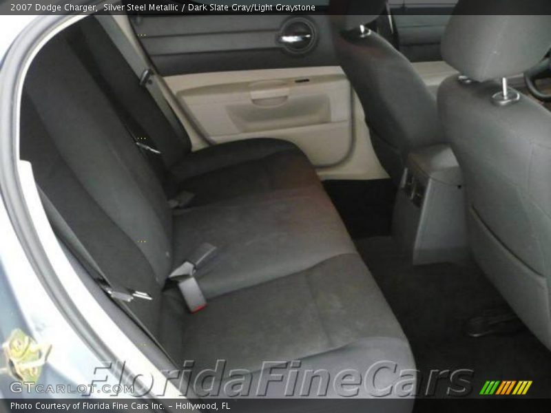 Silver Steel Metallic / Dark Slate Gray/Light Graystone 2007 Dodge Charger