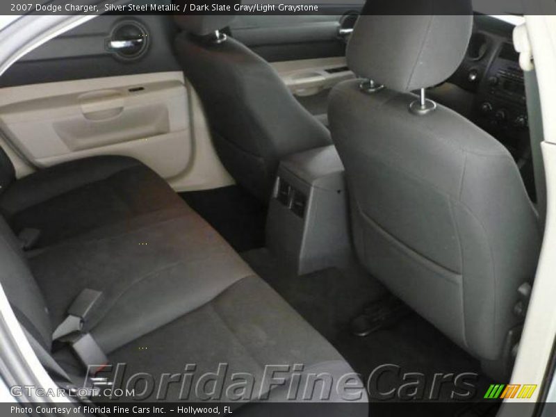 Silver Steel Metallic / Dark Slate Gray/Light Graystone 2007 Dodge Charger