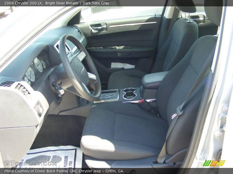 Bright Silver Metallic / Dark Slate Gray 2009 Chrysler 300 LX