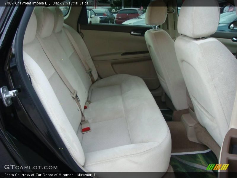 Black / Neutral Beige 2007 Chevrolet Impala LT
