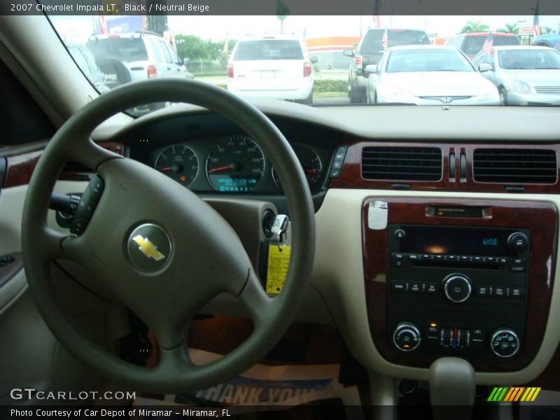 Black / Neutral Beige 2007 Chevrolet Impala LT