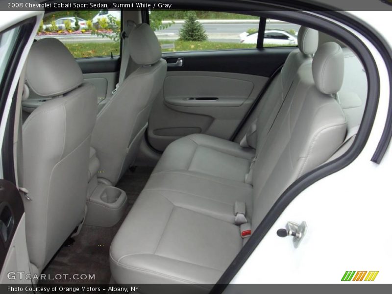 Summit White / Gray 2008 Chevrolet Cobalt Sport Sedan