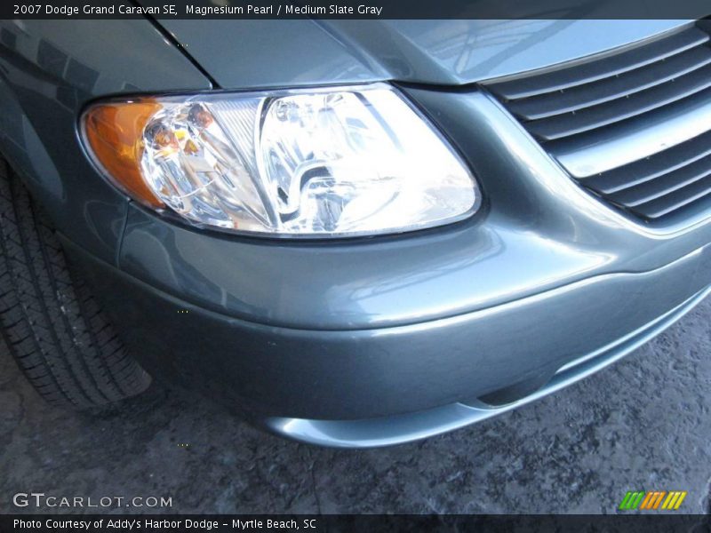 Magnesium Pearl / Medium Slate Gray 2007 Dodge Grand Caravan SE