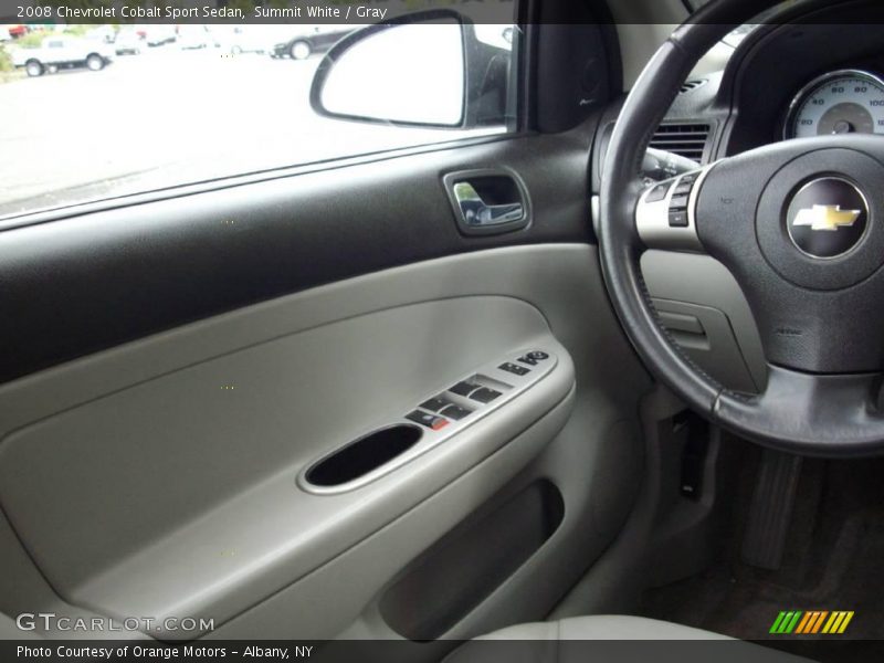 Summit White / Gray 2008 Chevrolet Cobalt Sport Sedan