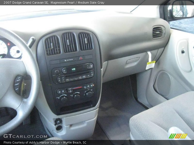 Magnesium Pearl / Medium Slate Gray 2007 Dodge Grand Caravan SE