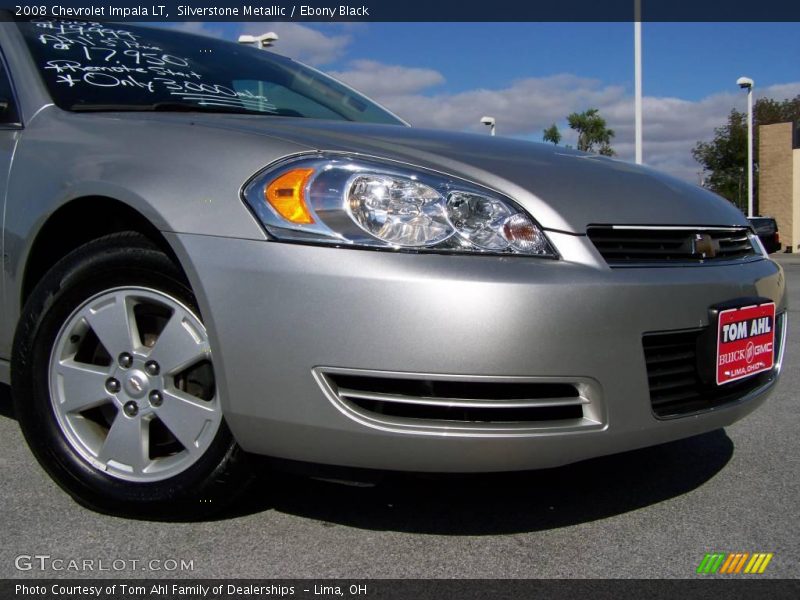 Silverstone Metallic / Ebony Black 2008 Chevrolet Impala LT