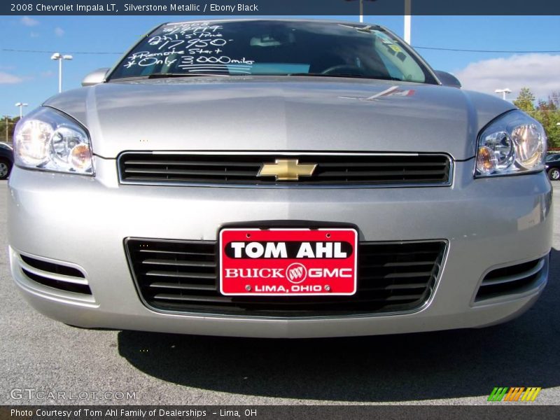 Silverstone Metallic / Ebony Black 2008 Chevrolet Impala LT