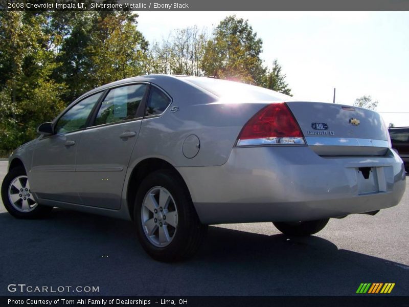 Silverstone Metallic / Ebony Black 2008 Chevrolet Impala LT