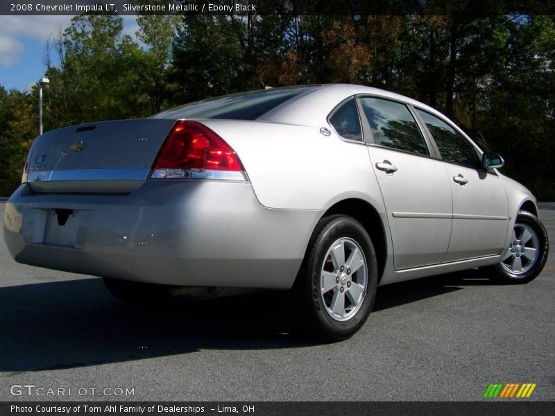 Silverstone Metallic / Ebony Black 2008 Chevrolet Impala LT