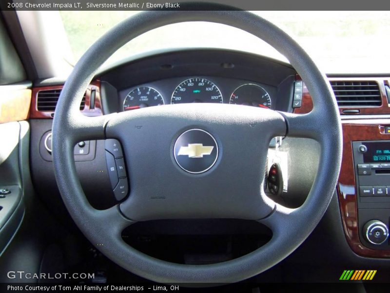 Silverstone Metallic / Ebony Black 2008 Chevrolet Impala LT