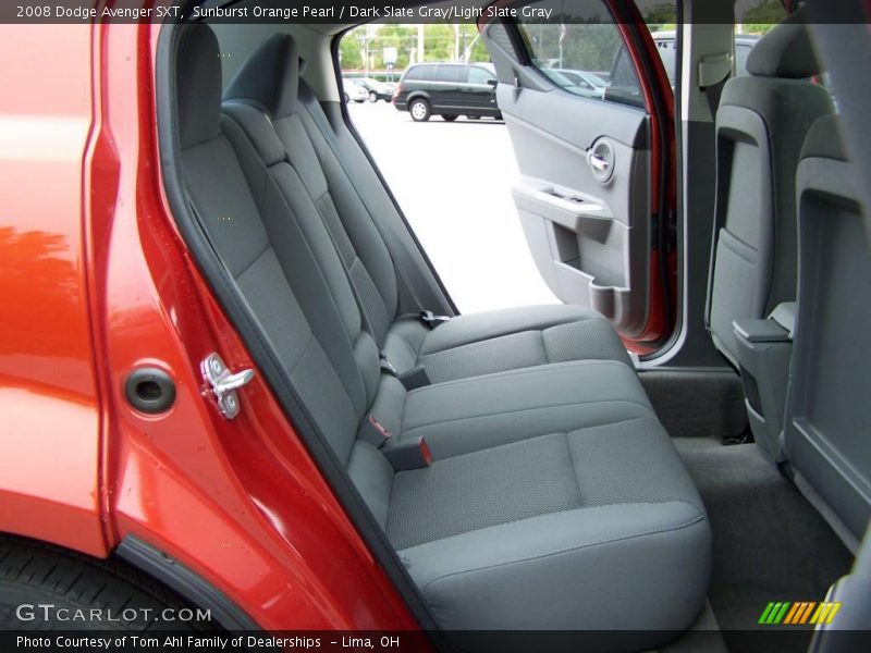 Sunburst Orange Pearl / Dark Slate Gray/Light Slate Gray 2008 Dodge Avenger SXT