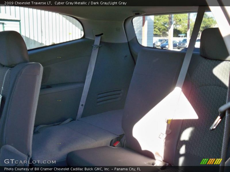 Cyber Gray Metallic / Dark Gray/Light Gray 2009 Chevrolet Traverse LT