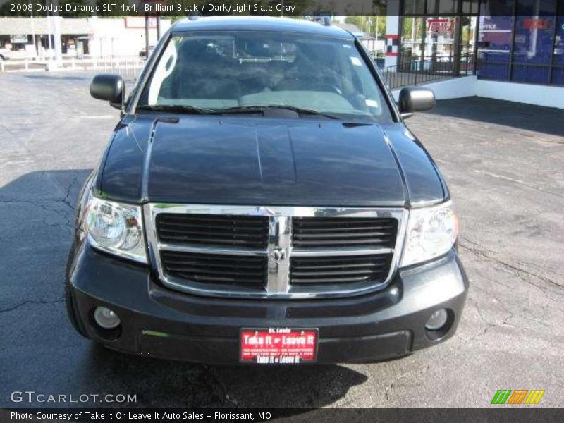 Brilliant Black / Dark/Light Slate Gray 2008 Dodge Durango SLT 4x4