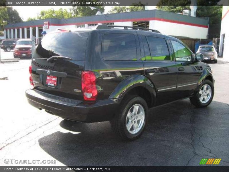 Brilliant Black / Dark/Light Slate Gray 2008 Dodge Durango SLT 4x4