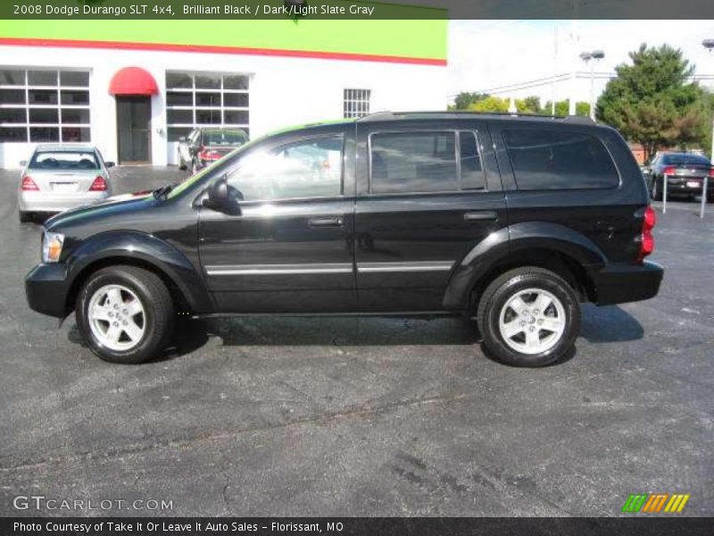 Brilliant Black / Dark/Light Slate Gray 2008 Dodge Durango SLT 4x4