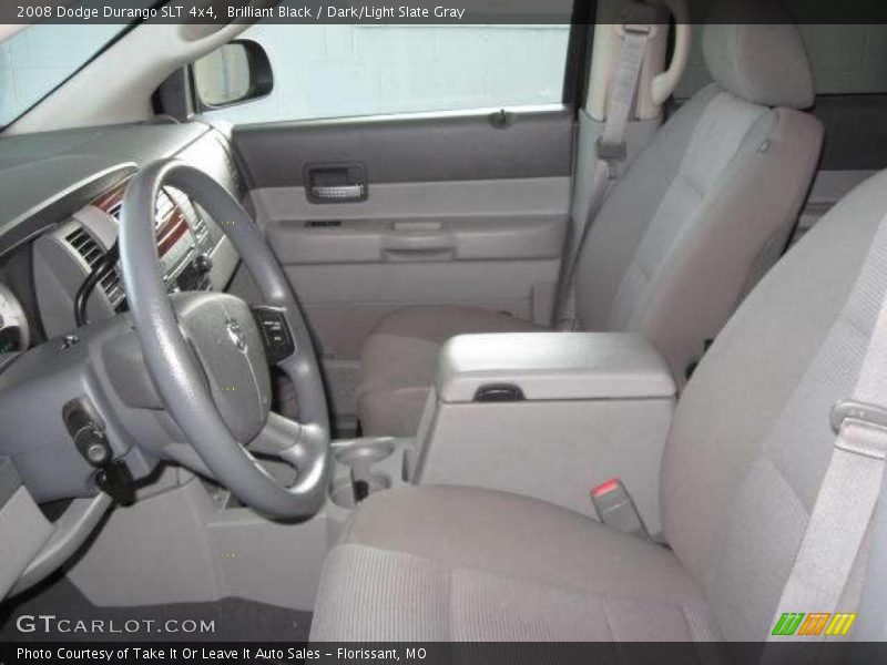 Brilliant Black / Dark/Light Slate Gray 2008 Dodge Durango SLT 4x4