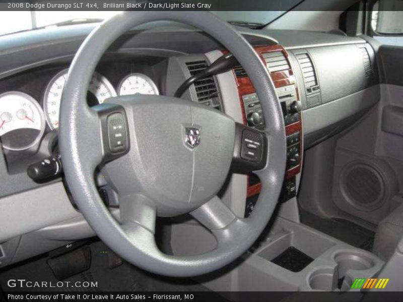 Brilliant Black / Dark/Light Slate Gray 2008 Dodge Durango SLT 4x4