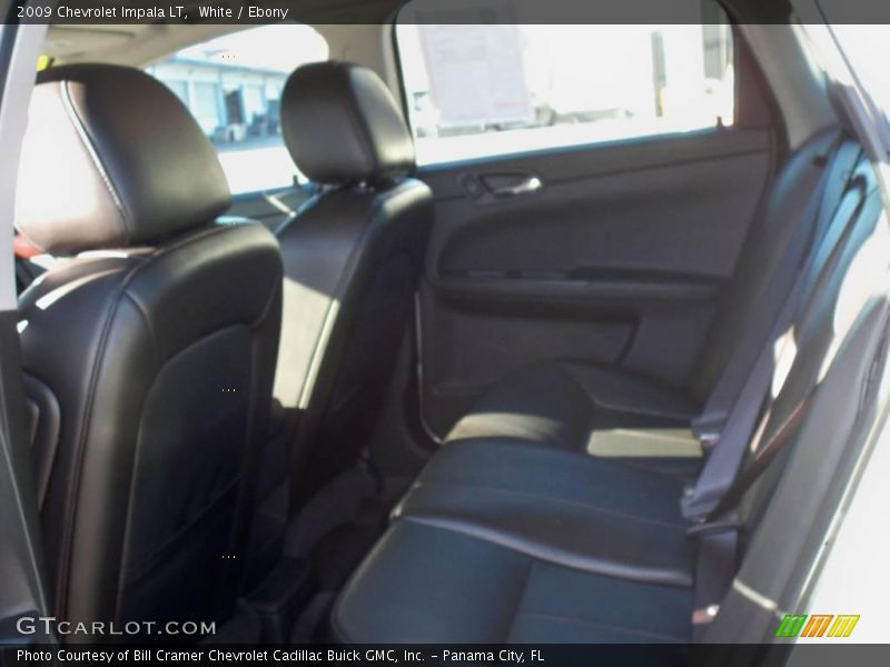 White / Ebony 2009 Chevrolet Impala LT