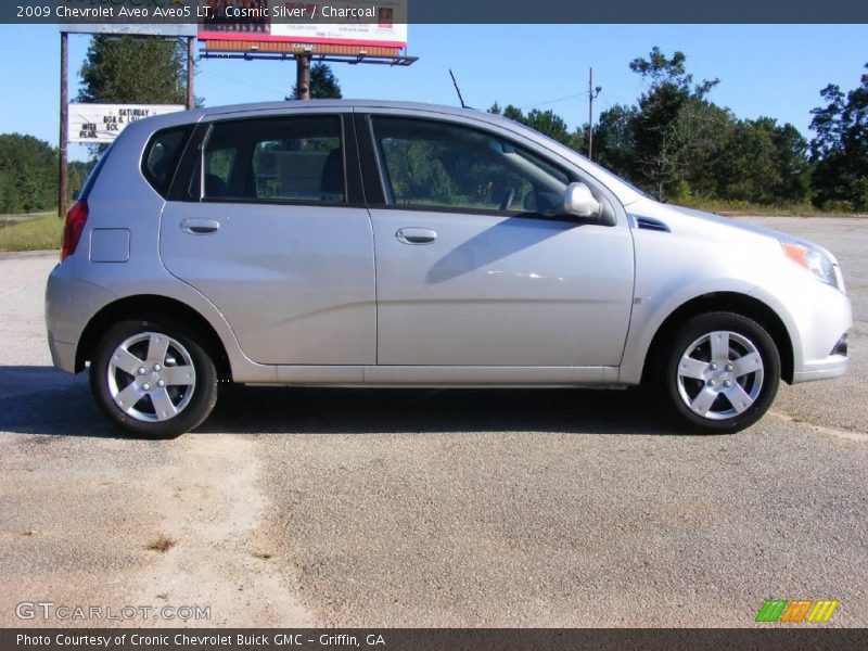 Cosmic Silver / Charcoal 2009 Chevrolet Aveo Aveo5 LT