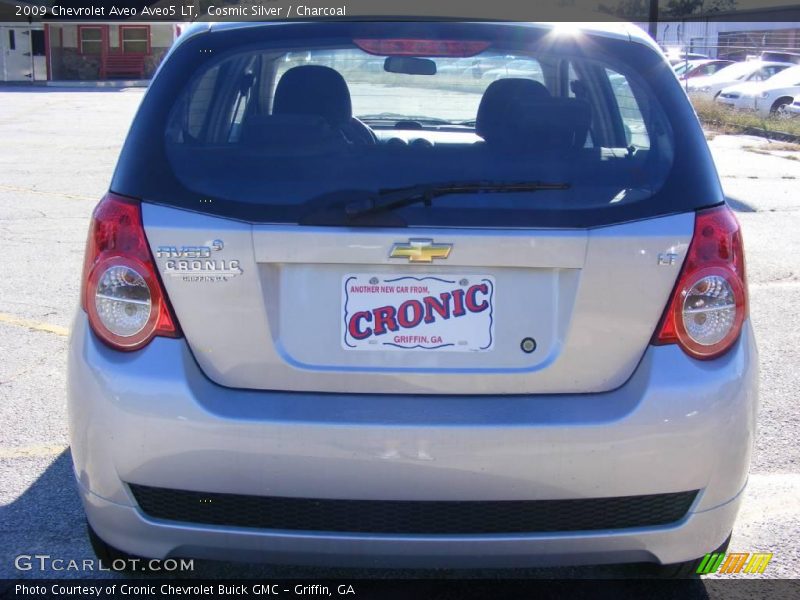 Cosmic Silver / Charcoal 2009 Chevrolet Aveo Aveo5 LT