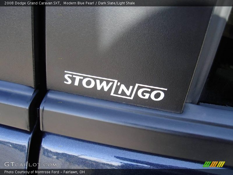 Modern Blue Pearl / Dark Slate/Light Shale 2008 Dodge Grand Caravan SXT