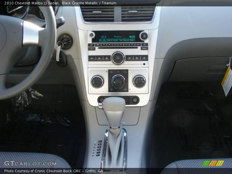 Black Granite Metallic / Titanium 2010 Chevrolet Malibu LS Sedan