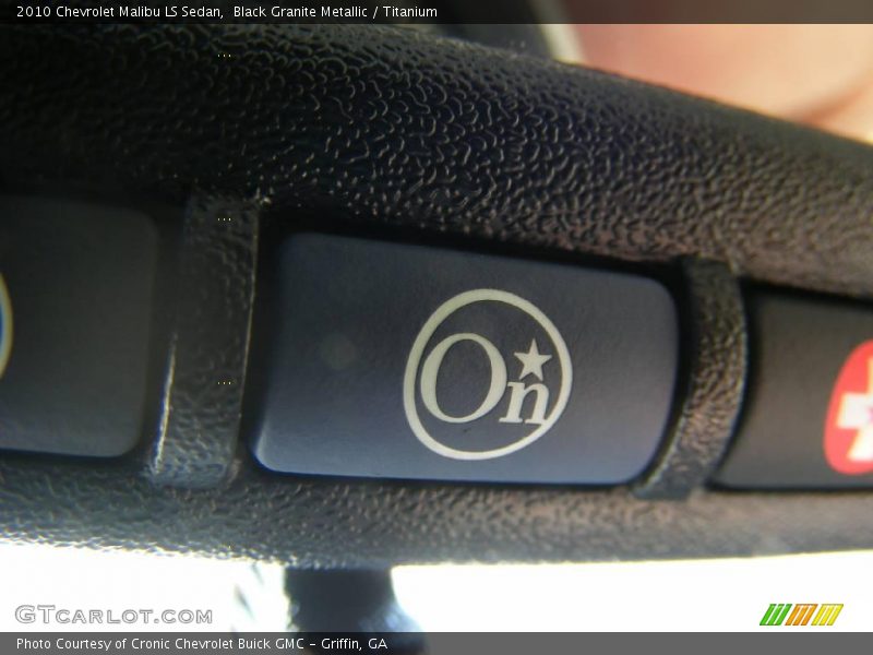 Black Granite Metallic / Titanium 2010 Chevrolet Malibu LS Sedan