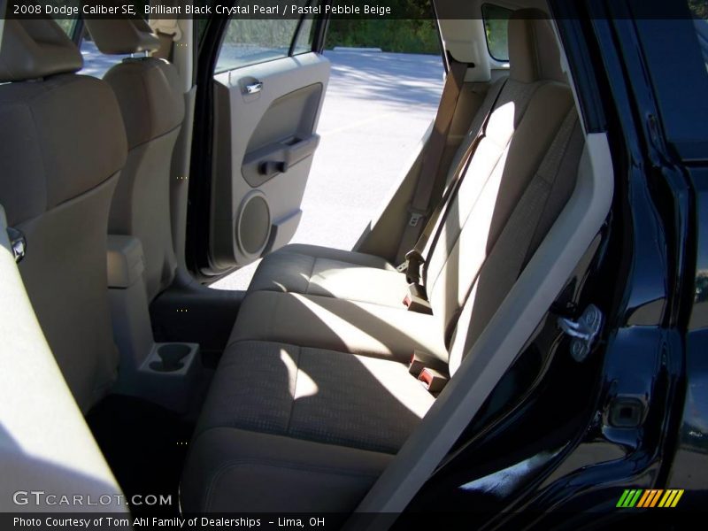 Brilliant Black Crystal Pearl / Pastel Pebble Beige 2008 Dodge Caliber SE