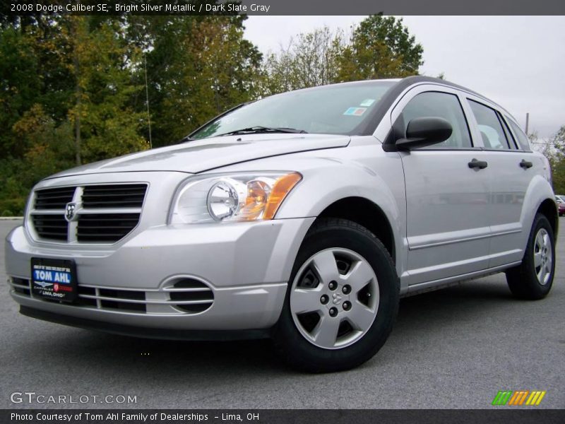 Bright Silver Metallic / Dark Slate Gray 2008 Dodge Caliber SE