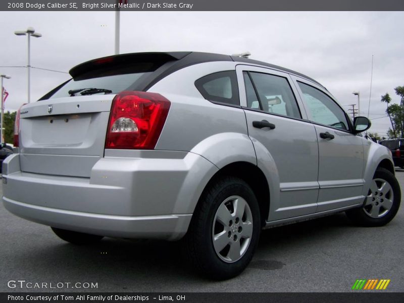 Bright Silver Metallic / Dark Slate Gray 2008 Dodge Caliber SE