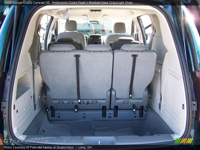 Melbourne Green Pearl / Medium Slate Gray/Light Shale 2009 Dodge Grand Caravan SE