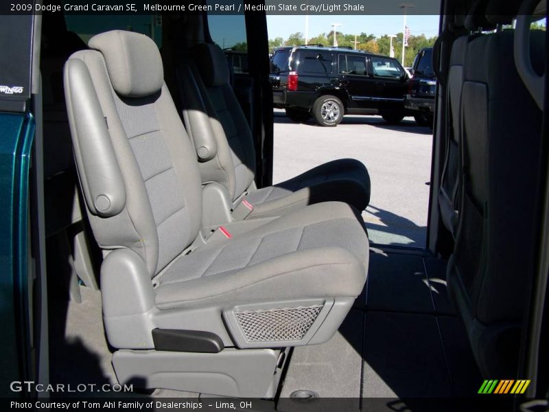 Melbourne Green Pearl / Medium Slate Gray/Light Shale 2009 Dodge Grand Caravan SE